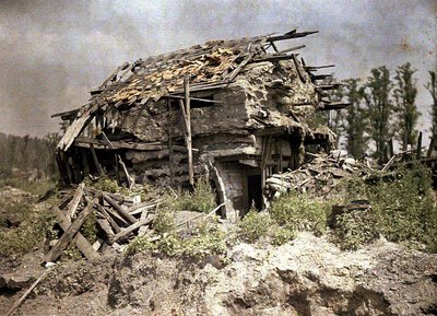 Missy-sur-Aisne, Frankrijk, 1917 door Fernand Cuville